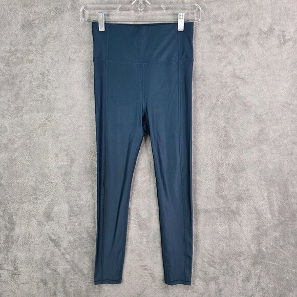 Womens Sweaty Betty Blue 7/8 High Waist Leggings Polyamide Elastane Size XS - Picture 2 of 10